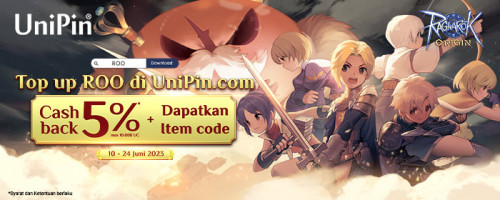 Cashback & Bonus Melimpah dari Ragnarok Origin Untuk Kamu di Bulan Juni!